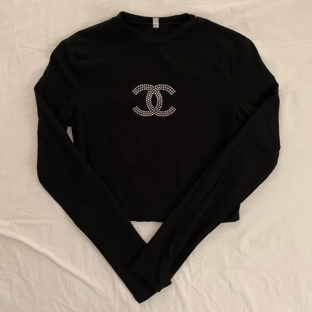 Rhinestone Long Sleeve